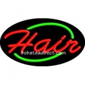 Hair Flashing Neon Sign (17