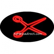 Scissors Flashing Neon Sign (17