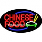 Chinese Food Flashing Neon Sign (17