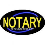 Notary Flashing Neon Sign (17