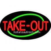 Take-Out Flashing Neon Sign (17