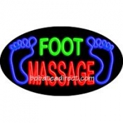 Foot Massage Flashing Neon Sign (17