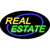 Real Estate Flashing Neon Sign (17
