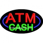 ATM Cash Flashing Neon Sign (17