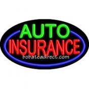 Auto Insurance Flashing Neon Sign (17