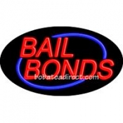 Bail Bonds Flashing Neon Sign (17