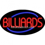 Billiards Flashing Neon Sign (17