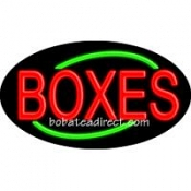 Boxes Flashing Neon Sign (17