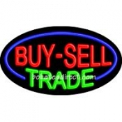 Buy-Sell Trade Flashing Neon Sign (17