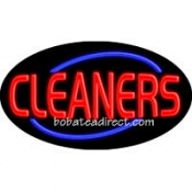Cleaners Flashing Neon Sign (17