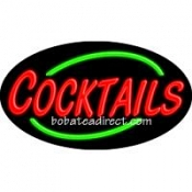 Cocktails Flashing Neon Sign (17