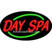 Day Spa Flashing Neon Sign (17