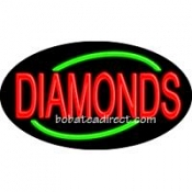 Diamonds Flashing Neon Sign (17