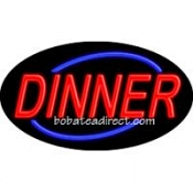 Dinner Flashing Neon Sign (17