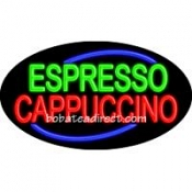 Espresso Cappuccino Flashing Neon Sign (17