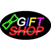 Gift Shop Flashing Neon Sign (17