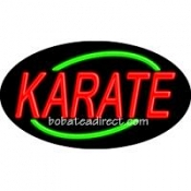 Karate Flashing Neon Sign (17