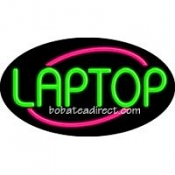 Laptop Flashing Neon Sign (17
