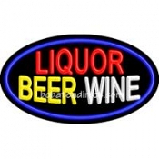 Liquor Beer Wine Flashing Neon Sign (17