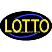 Lotto Flashing Neon Sign (17