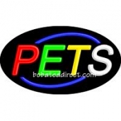 Pets Flashing Neon Sign (17