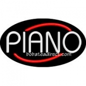 Piano Flashing Neon Sign (17