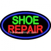 Shoe Repair Flashing Neon Sign (17" x 30" x 3")