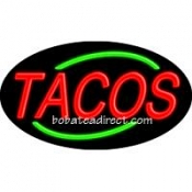 Tacos Flashing Neon Sign (17