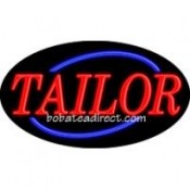 Tailor Flashing Neon Sign (17" x 30" x 3")