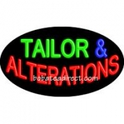 Tailor & Alterations Flashing Neon Sign (17