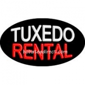 Tuxedos Rental Flashing Neon Sign (17