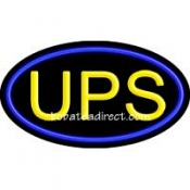 UPS Flashing Neon Sign (17