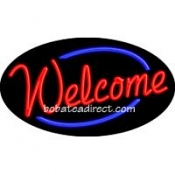 Welcome Flashing Neon Sign (17