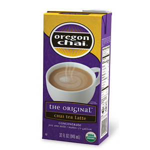 Oregon Chai, Original 32 oz carton