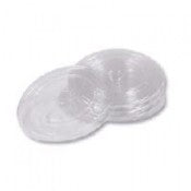 Flat Lids (PET) for 8, 10 oz Karat cups WITHOUT holes