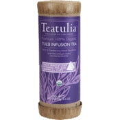 Teatulia 100% Organic Tulsi Infusion Tea Mini Canister (Case)